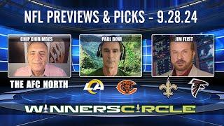 Free NFL Picks, Predictions and Best Bets Today 9/28/24: Rams vs Bears & Saints vs Falcons