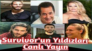 Canlı Yayın Acun Ilıcalı Adem Kılıççı Atakan Damla Ogeday Nagihan Hakan  SURVİVOR 2019