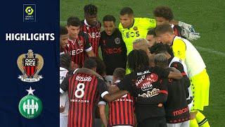 OGC NICE - AS SAINT-ÉTIENNE (4 - 2) - Highlights - (OGCN - ASSE) / 2021-2022