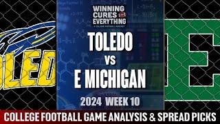 Toledo vs Eastern Michigan Picks & Prediction Against the Spread 2024 College Football Analysis