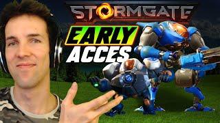 Grubby plays Stormgate EARLY ACCESS! What's new? What's Improved?