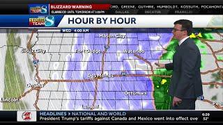 Iowa weather: Blizzard bringing damaging winds and blowing snow to Iowa starting tonight