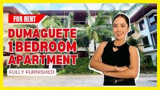 Dumaguete 1BR Fully Furnished Apartment For Rent Near To Restos, Shopping, & The Beach