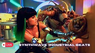 Synthwave Industrial Metal BEATS Warzone Live | Snipers Cyborgs in Chaos Visuals  ️