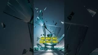 Trust is Like A Glass. Once Chattered, Never the Same.