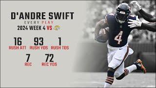 D'Andre Swift Week 4 Replay: Every Run, Target, and Catch vs Los Angeles Rams