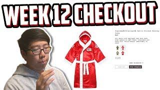 COPPING SUPREME BOXING ROBE MANUAL!?!?! SUPREME FW17 WEEK 12 LIVE CHECKOUT!?!?!