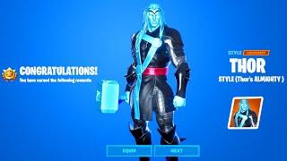 THOR AWAKENING CHALLENGES FORTNITE - ALL THOR CHALLENGES