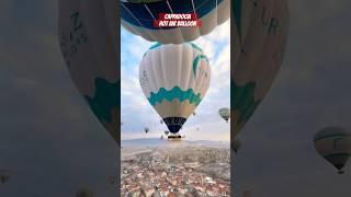 Hot Air Balloon #travel #cappadocia #youtube #shortsfeed #shorts #hotairballoon #yt #worldtravel #us