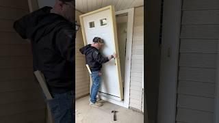How to Install a New Front Door #diy