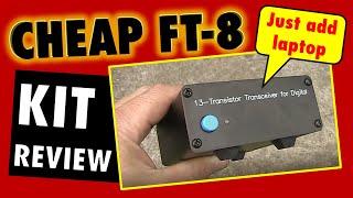 Build this in a day: 13 transistor FT8 transceiver kit review