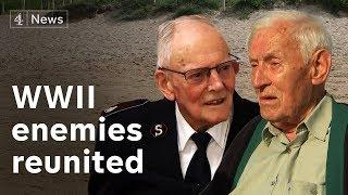 WWII enemies reunited in D-Day anniversary