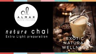 Almar Natura Chai -Extra light preparation; 100% natural, vegan, sugar free,  gluten free