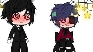 you + him = ? || meme || “ black butler “ ._. sebastian x ciel ._. 🫐 x 🫐