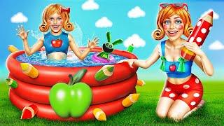 Miss Delight Build a Tiny Water Park at Home! I was adopted by Miss Delight! Poppy Playtime 3!