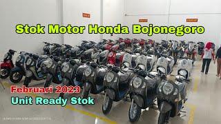 STOK GUDANG MOTOR HONDA DI Dealer HONDA SGM BOJONEGORO