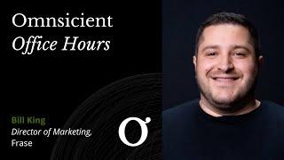 Office Hours: How AI is Transforming the Content Optimization Process with Bill King