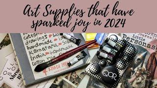 Art Supplies that have sparked joy in 2024