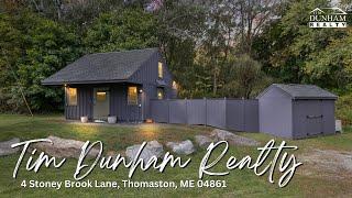 New Listing Tim Dunham Realty | Real Estate Listing in Thomaston Maine | House for Sale