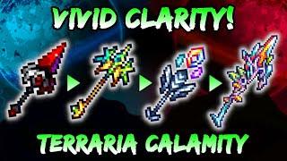 Vivid Clarity Staff! Powerful Terraria Calamity Weapon! Auric Tesla Mage Class Loadout / Setup