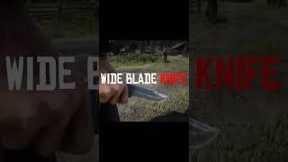 Wide Blade Knife | All reare weapon in RED DEAD Redemption 2