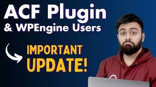 ACF Plugin - URGENT Update (8th Oct)