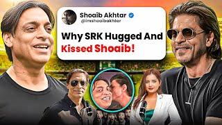 Why SHAHRUKH Khan KISSED Shoaib Akhtar in Public! Full Story