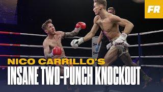 Nico Carrillo's INSANE knockout power!  | MUAY THAI KNOCKOUT | Fight Record