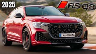 2025 Audi RS Q8 SUV Performance in Chili Red