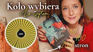 Koło wybiera ile dziennie czytam bookhaul i buddy read