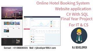 Online Hotel Booking System | Final Year Project | C#