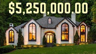 Touring a $5.25 Million Mansion in Nashville Tennessee | Luxury Homes