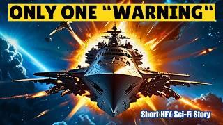 Humans Warned The Invasion Fleet To Leave (Part 1) I HFY I A Short Sci-Fi Story