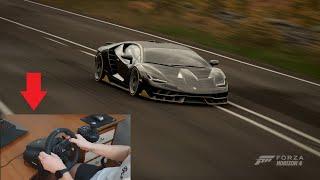 LAMBORGHINI CENTENARIO LP 770-4 - Forza Horizon 4 (LOGITECH G923) - GAMEPLAY (4K 60FPS)