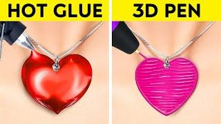 3D PEN vs GLUE GUN || Awesome Crafts For All Occasions