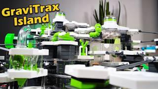 GraviTrax Island 3 | POWER  Curve-Catcher Railswitch  J-Turn Six-Shooter