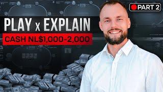 Exploiting NL $1000-$2000 Online Cash | Jayser1337 Pt.2