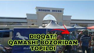 DIQQAT!!! QAMASHI BOZORIDAN TOPILDI.!