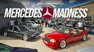 BIGGEST MERCEDES MEET YET! Cars & Coffee 3  | Car Audio & Security