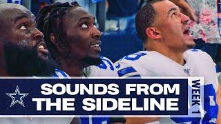 Sounds From The Sideline: Week 1 Giants vs Cowboys | Dallas Cowboys 2019