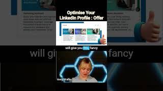 Optimise Your LinkedIn Profile: Offer #linkedin #linkedinoptimization #shorts #LVA