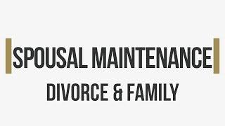 Washington Divorce  Spousal Maintenance | The Law Offices of Jason S. Newcombe