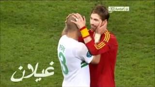 Ramos and Pepe .. Friends Whatever Happenes { Portugal Vs Spain Euro 2012 }