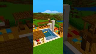 Minecraft Ultimate Swimming Pool #shorts #minecraftpe #viral #ytshorts #shortvideo #pool