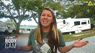 Bodycam: Florida Woman Smeared Dog Poop on Neighbor’s Face at Trailer Park