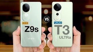 iqoo z9s vs vivo t3 ultra - Full Comparison #iqooz9svsvivot3ultra