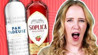 Irish People Try Polish Spirits