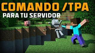 Como poner TPA, HOME, SETHOME / Plugin TPA ATERNOS 2022  MINECRAFT 1.19.2 , 1.19.1