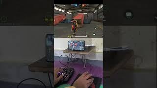 How to play free fire with keyboard mouse in mobile | ⌨️  full setup without app no activation