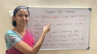 Subject - Verb Agreement class 3 | Vi's learning path | In Tamil